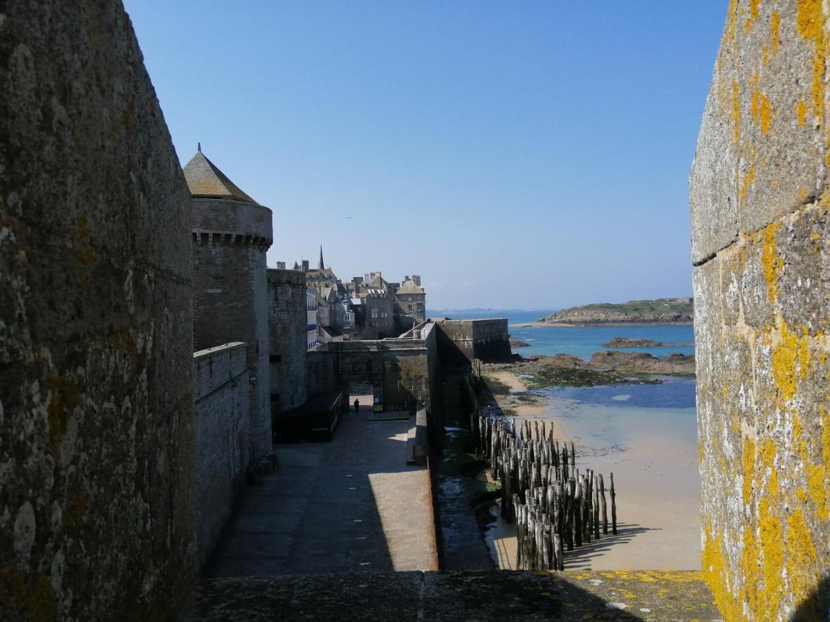 Appartement Saint-Malo 800M De La Plage Exterior foto