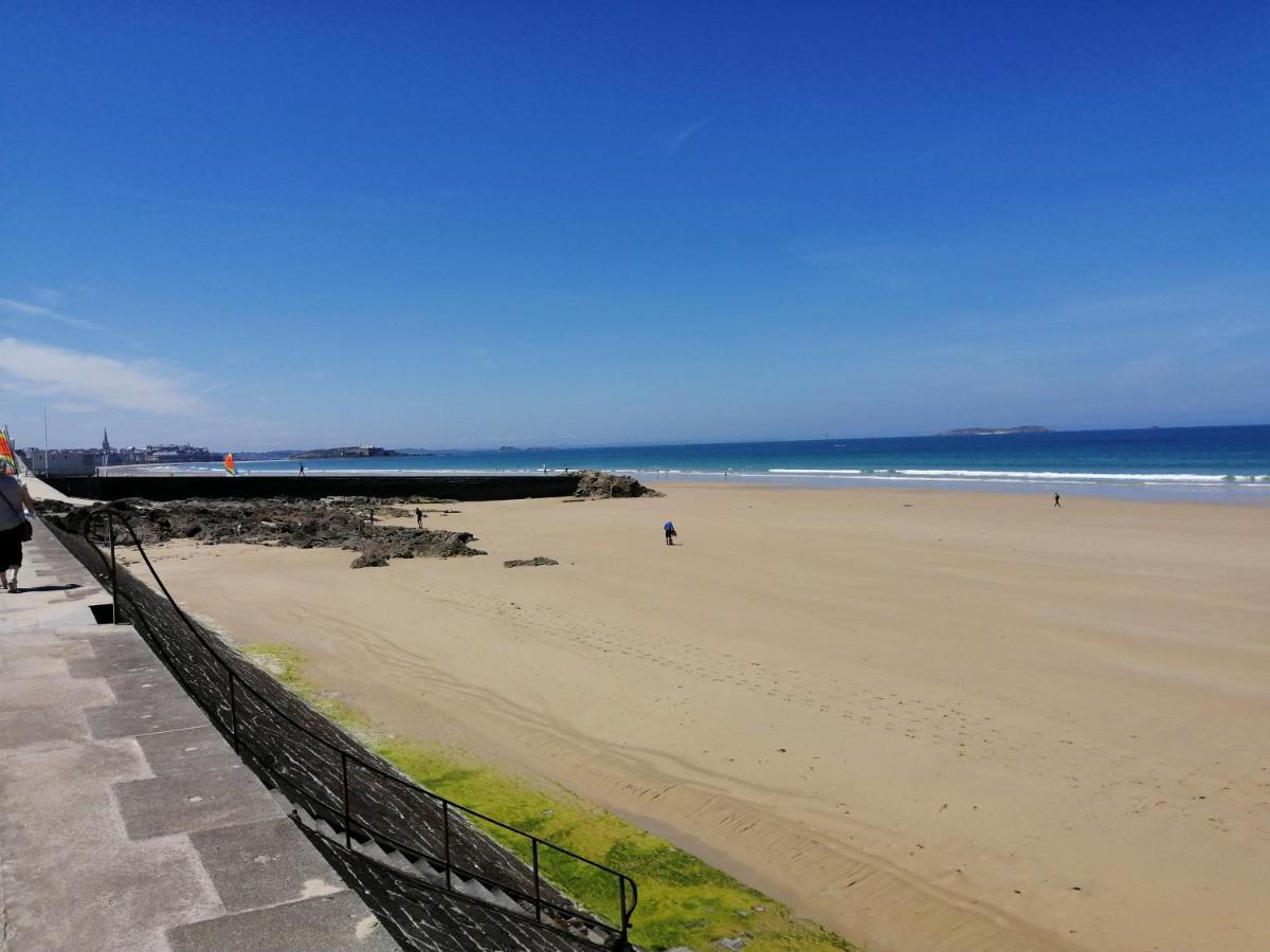 Appartement Saint-Malo 800M De La Plage Exterior foto